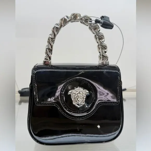 Versace La Medusa mini leather tote NWT - Picture 5 of 6